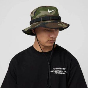 NEW Nike Dri-Fit Boonie Camo Bucket Hat Adult Unisex Size DM3331-222